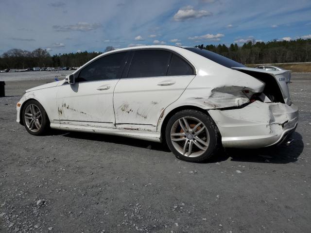  MERCEDES-BENZ C-CLASS 2014 Білий