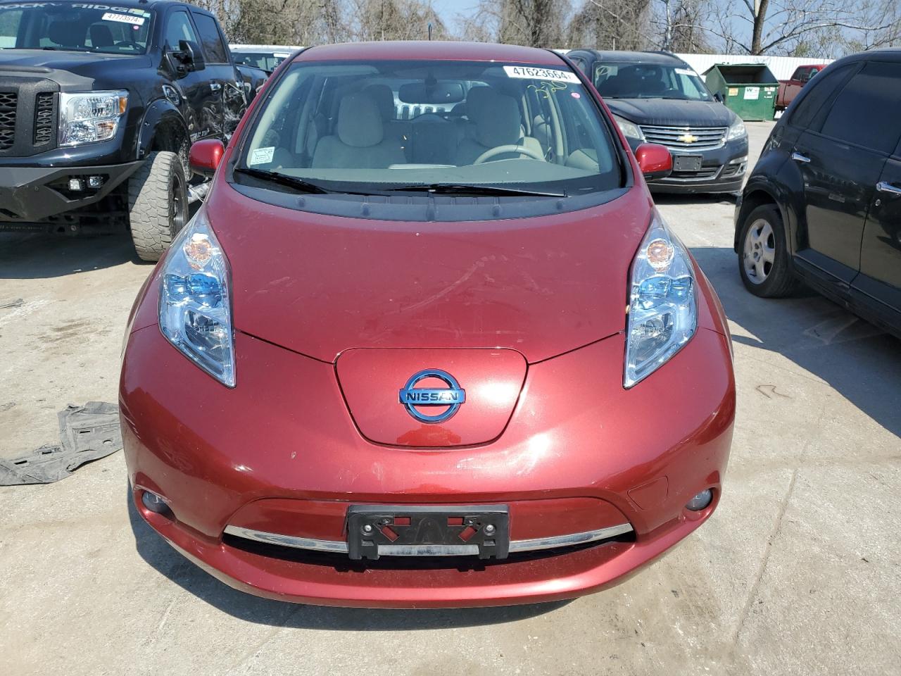 2012 Nissan Leaf Sv VIN: JN1AZ0CP5CT022293 Lot: 47623664