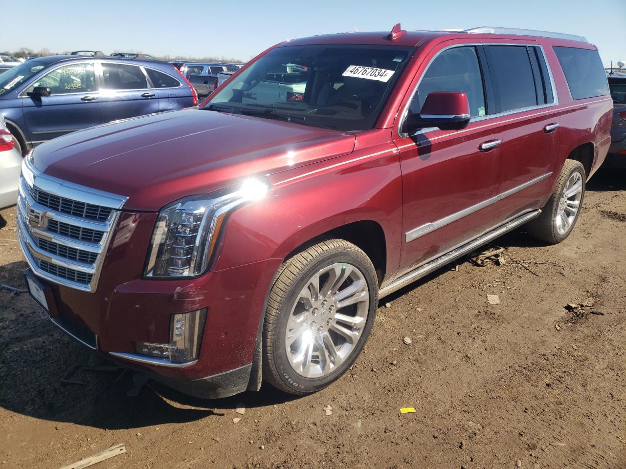 1GYS4JKJ7HR304632 2017 Cadillac Escalade Esv Premium Luxury