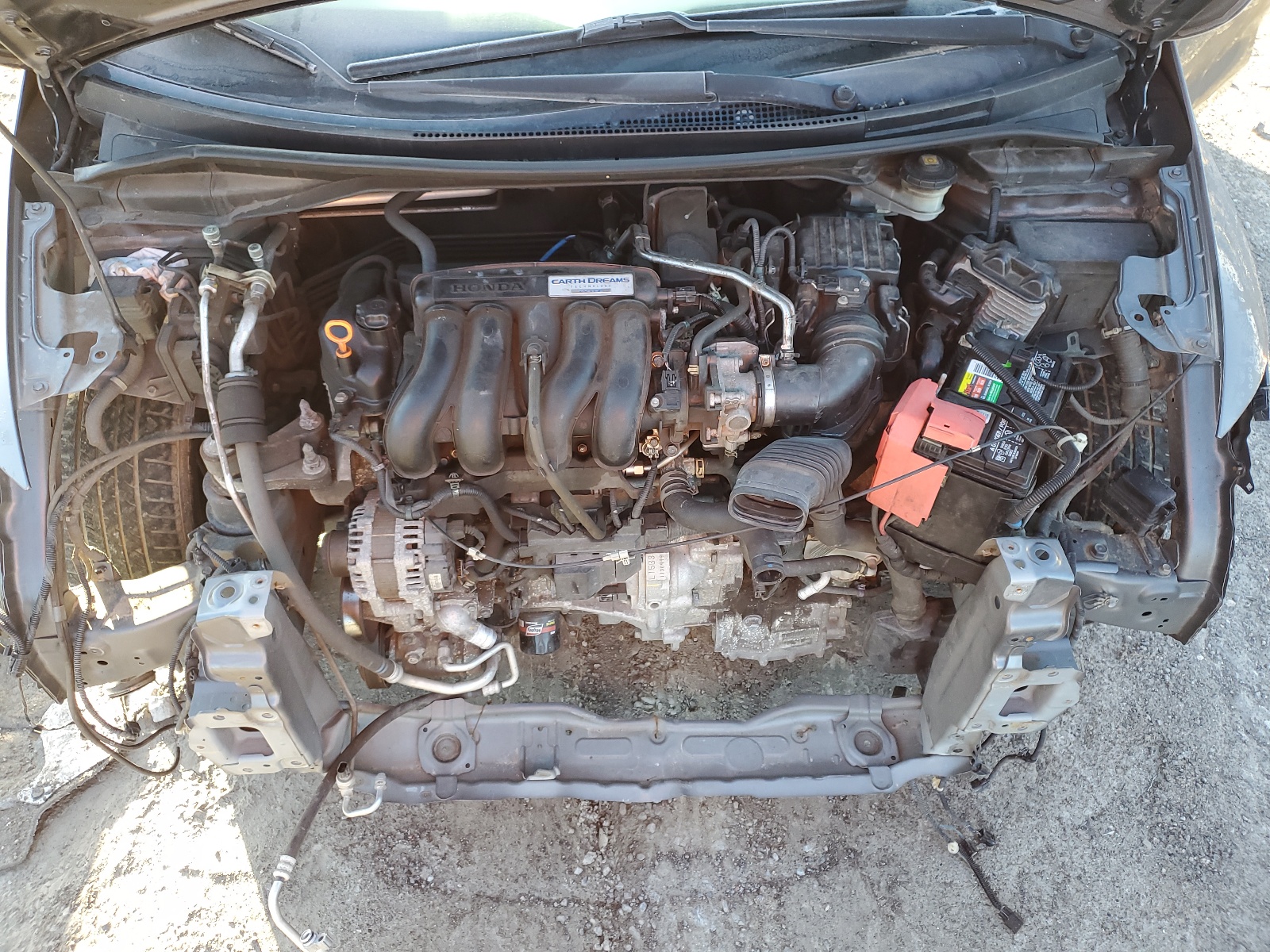 JHMGK5H78GX030998 2016 Honda Fit Ex