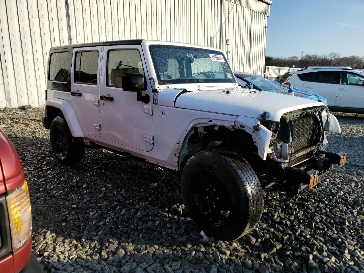 1C4BJWDG6EL187878 2014 Jeep Wrangler Unlimited Sport