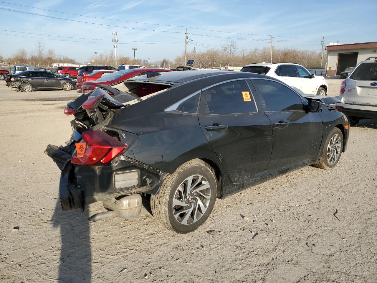 2018 Honda Civic Ex VIN: 19XFC2F71JE014032 Lot: 46231684