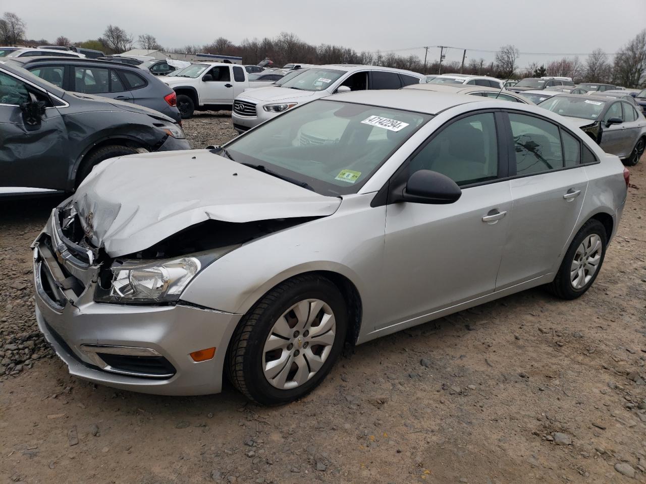 2015 Chevrolet Cruze Ls VIN: 1G1PA5SHXF7260975 Lot: 47142294