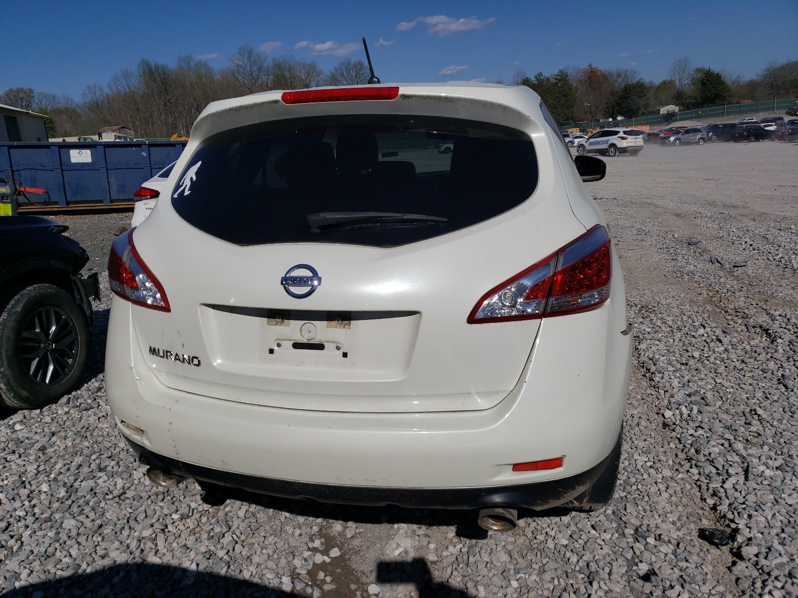 JN8AZ1MU9EW403061 2014 Nissan Murano S