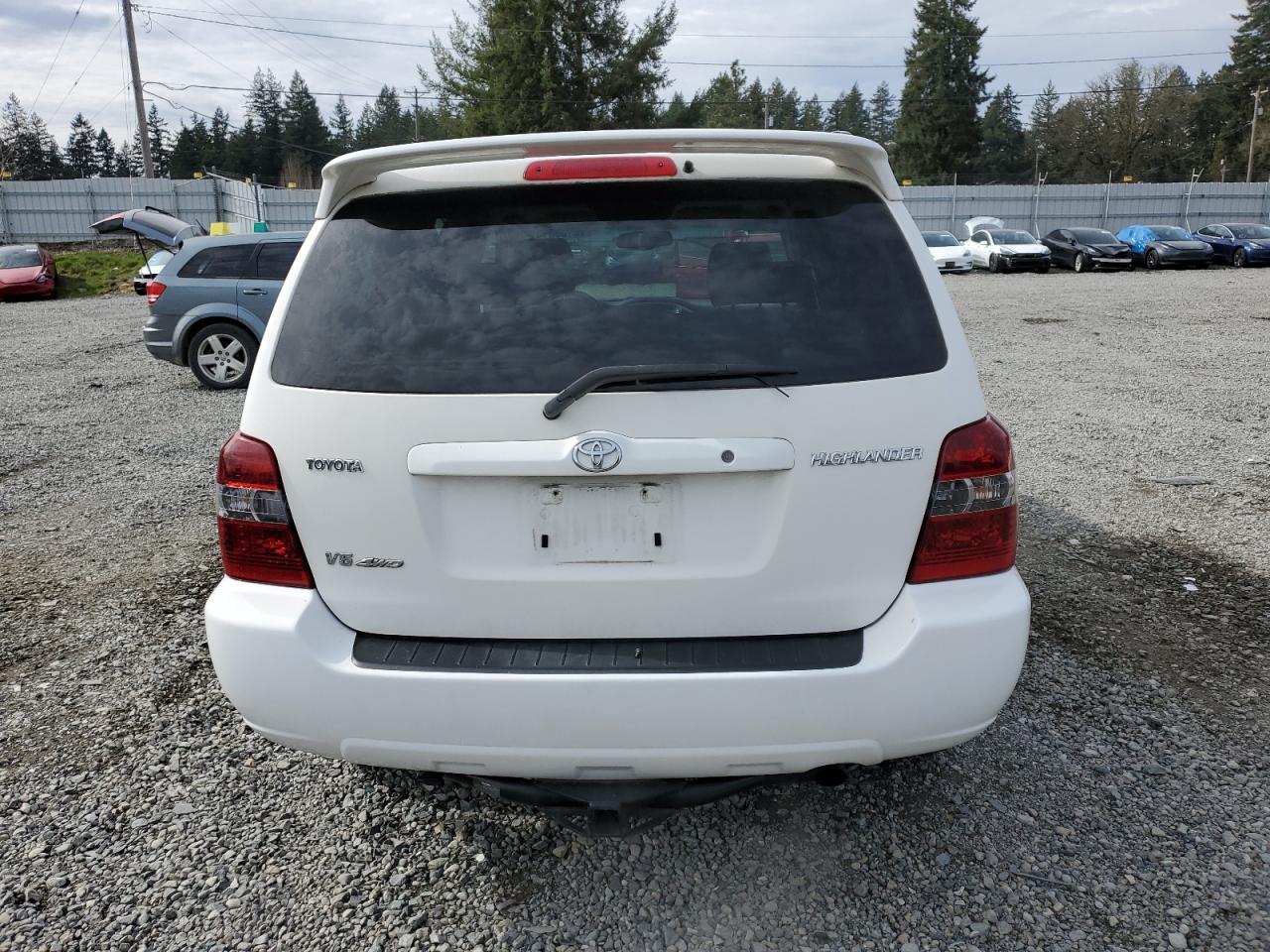 2006 Toyota Highlander Limited VIN: JTEEP21A660142314 Lot: 46188814