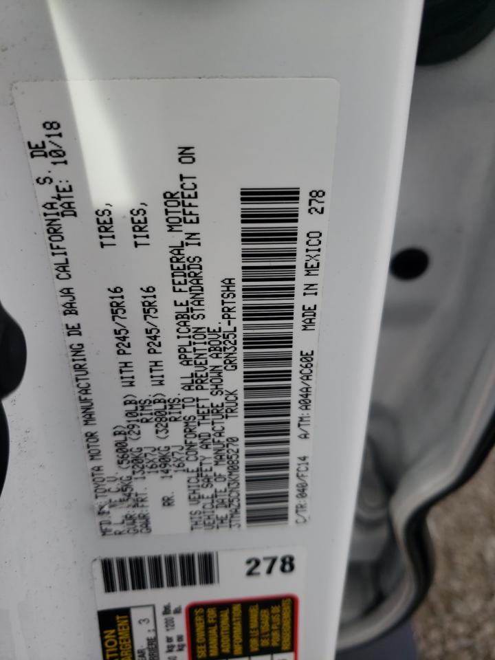 2019 Toyota Tacoma Double Cab VIN: 3TMAZ5CN3KM085270 Lot: 46153524