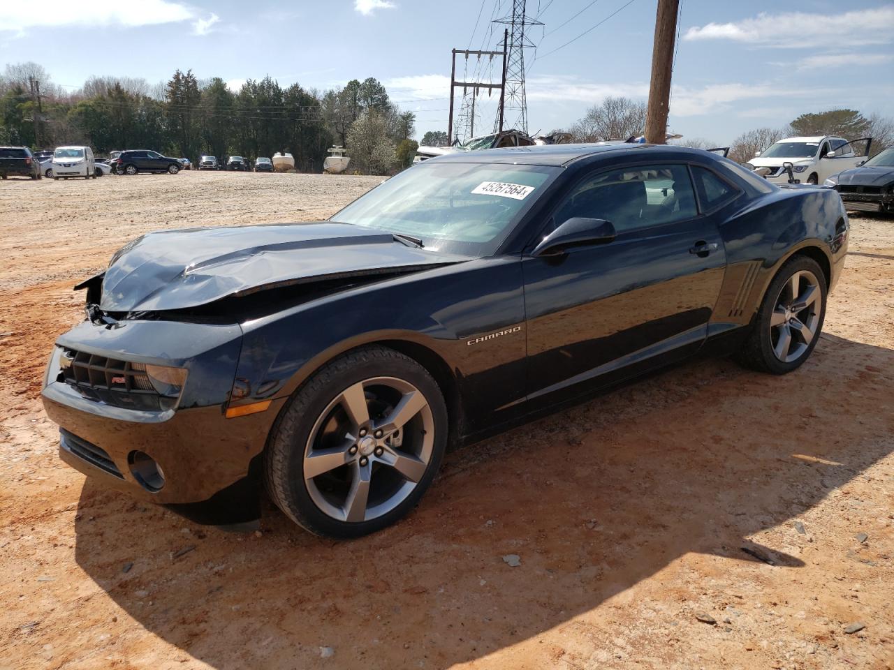 2012 Chevrolet Camaro Lt VIN: 2G1FC1E39C9112843 Lot: 45267564