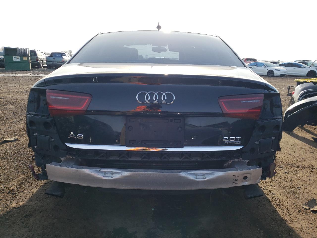 2016 Audi A6 Premium Plus VIN: WAUGFAFCXGN074329 Lot: 47289054