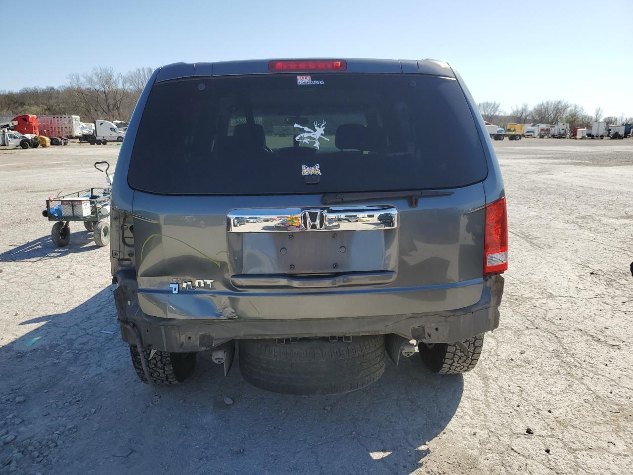 5FNYF3H20BB054816 2011 Honda Pilot Lx