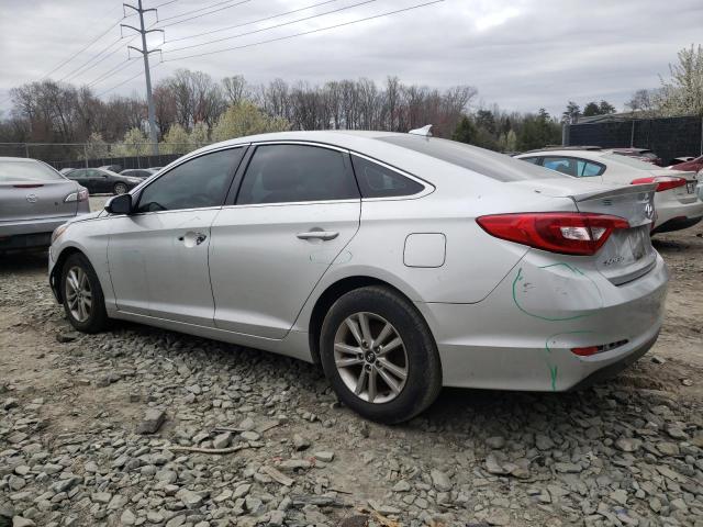 Седани HYUNDAI SONATA 2017 Сріблястий