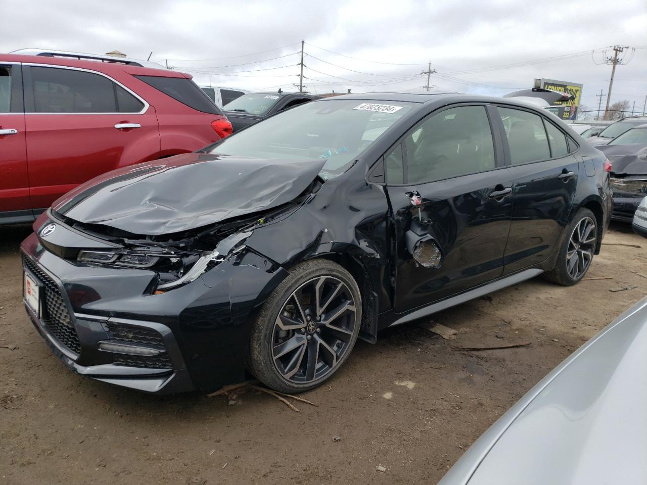 2020 Toyota Corolla Se VIN: JTDP4RCE0LJ040270 Lot: 47023234