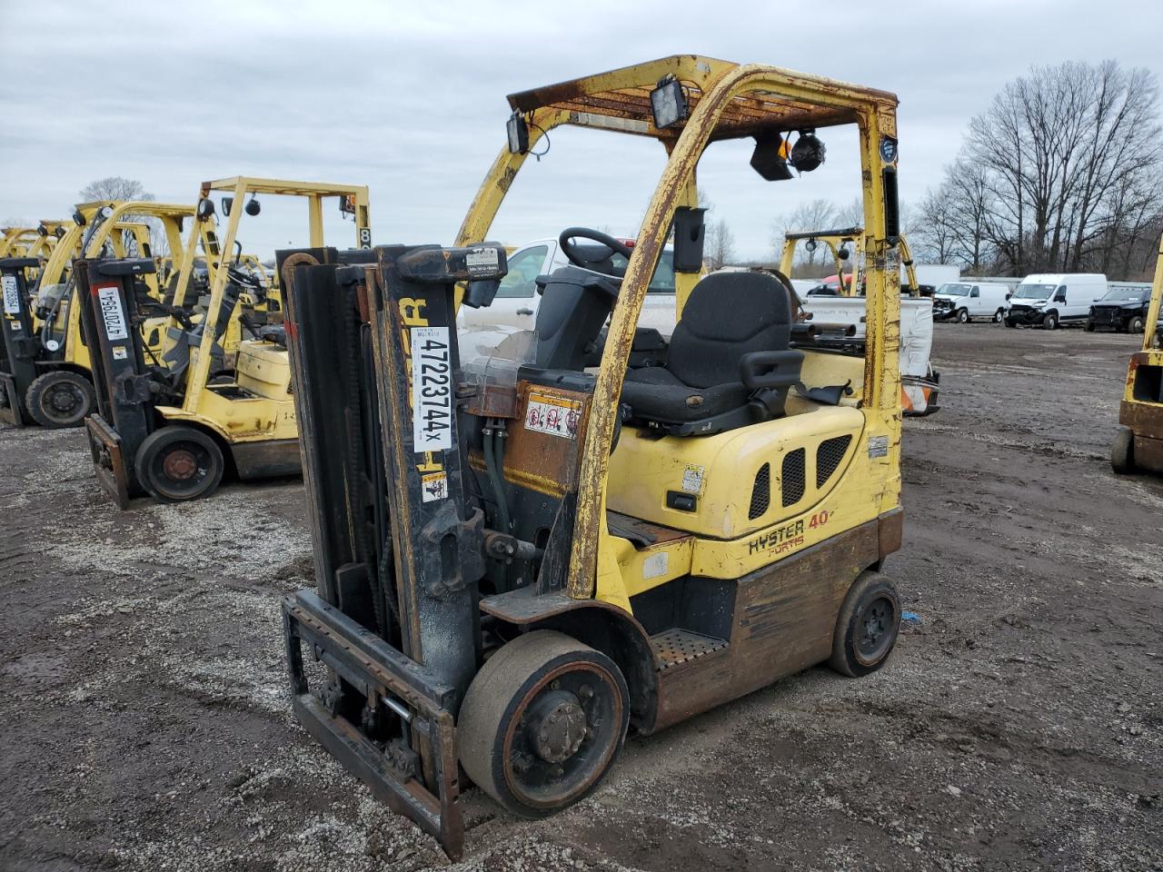 F187V10164E 2007 Hyst Forklift