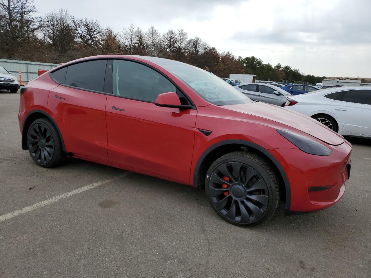 2023 Tesla Model Y VIN: 7SAYGDEF8PF701712 Lot: 46723914