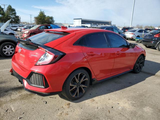  HONDA CIVIC 2019 Красный
