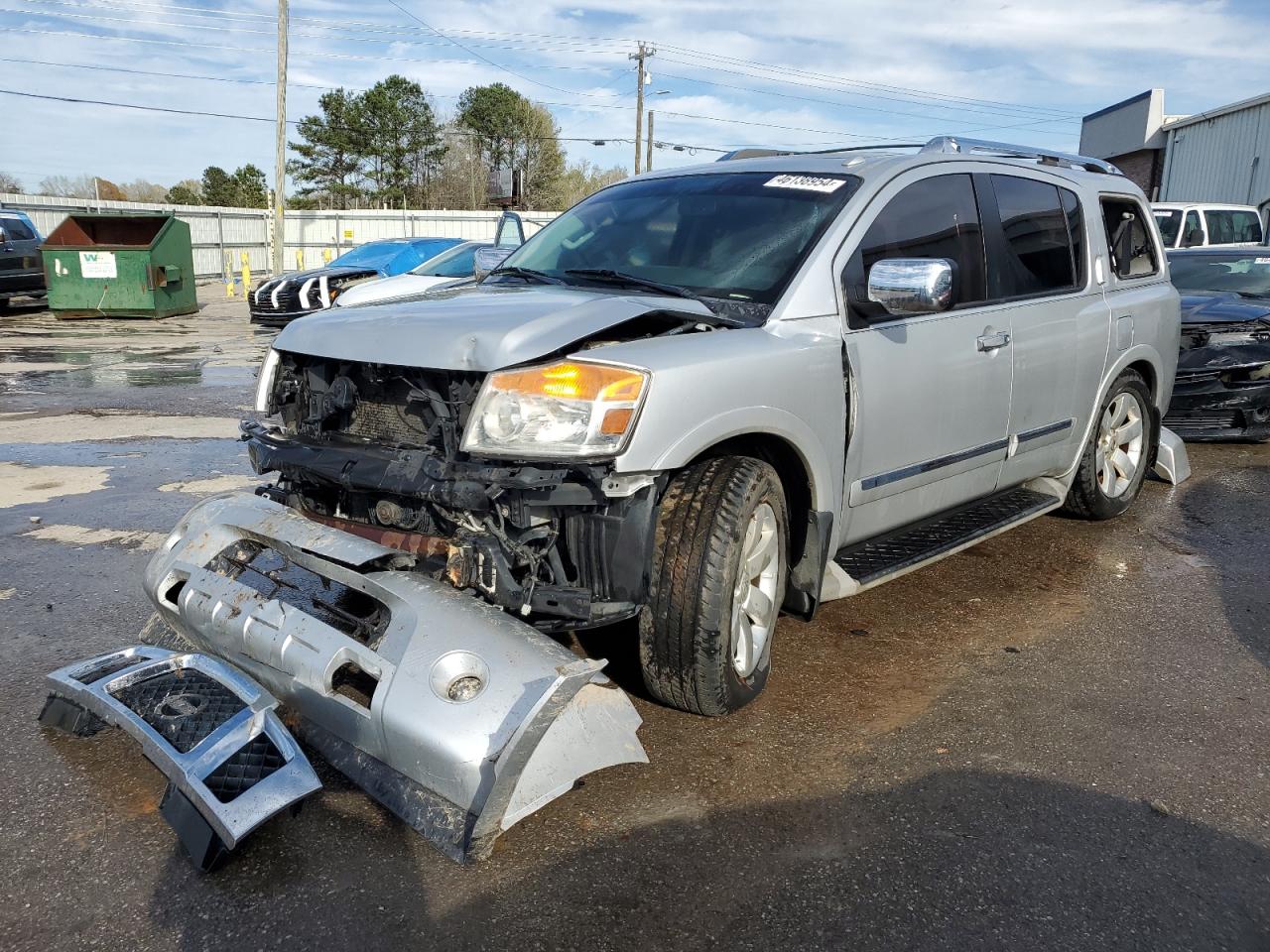 2014 Nissan Armada Sv for Sale in Montgomery, AL - Rear End