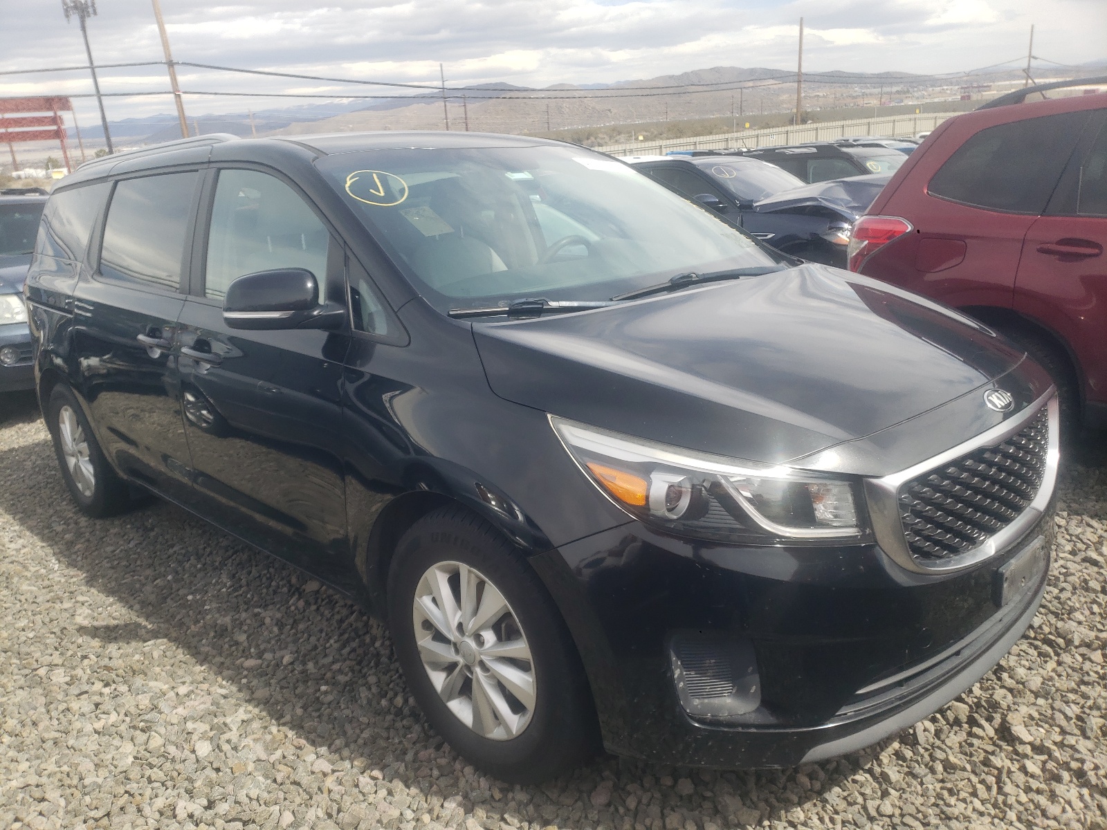 2016 Kia Sedona Lx vin: KNDMB5C1XG6090892