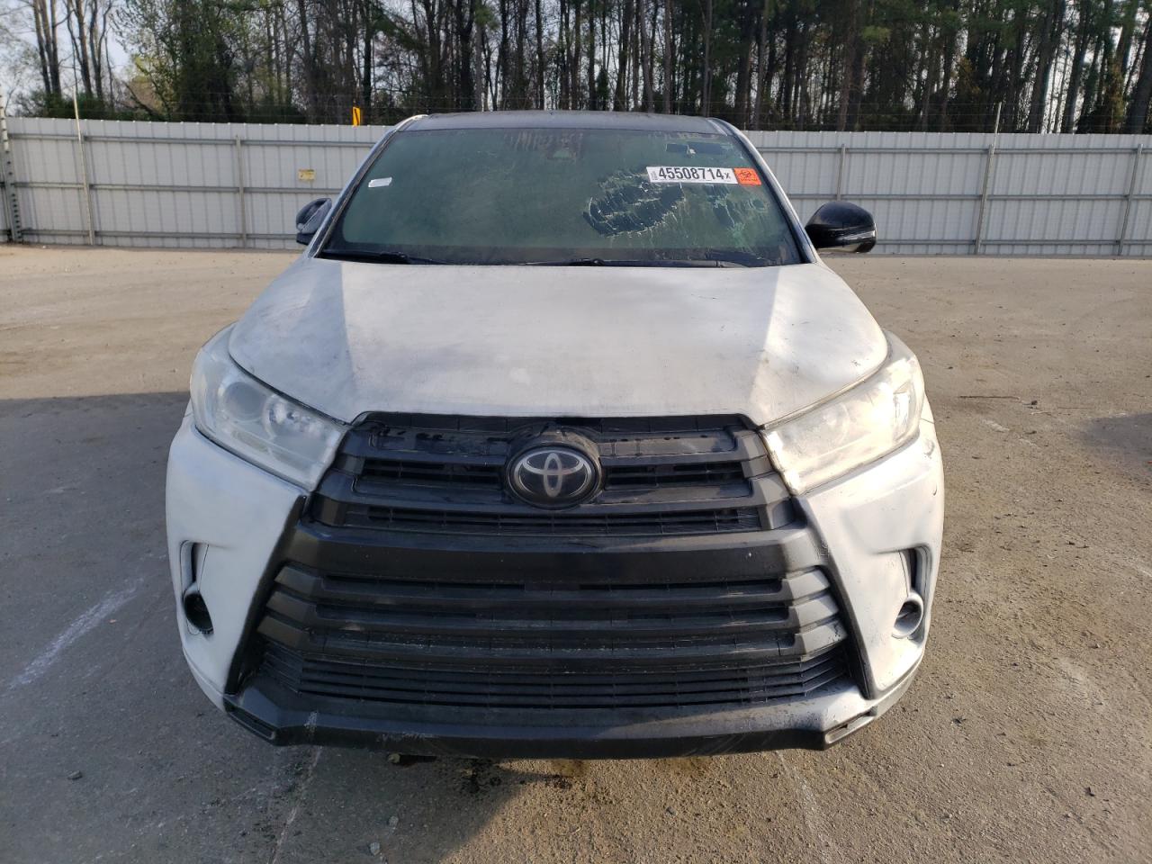 2019 Toyota Highlander Le VIN: 5TDZARFH5KS048986 Lot: 45508714