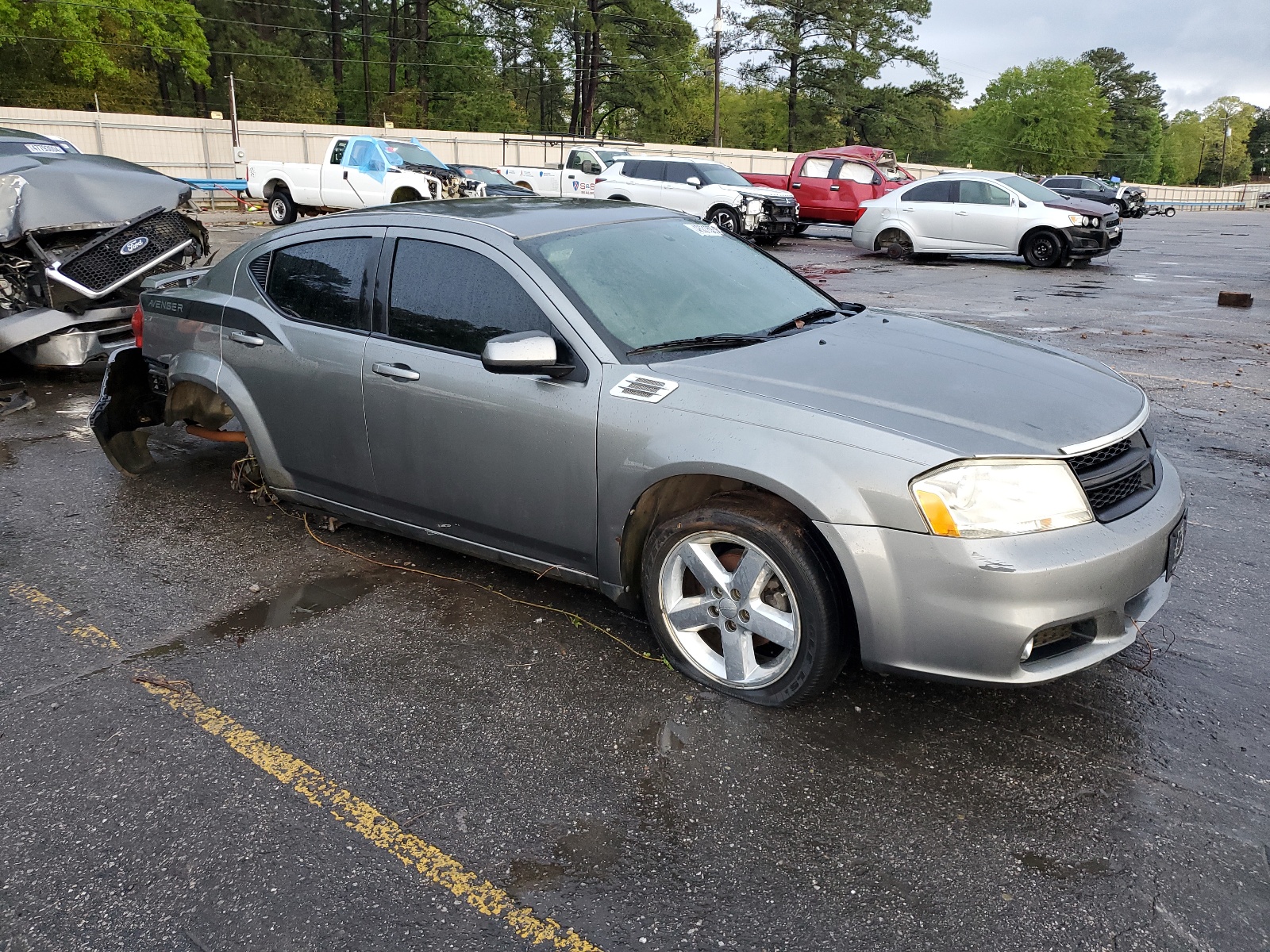 2013 Dodge Avenger Sxt vin: 1C3CDZCB8DN618456