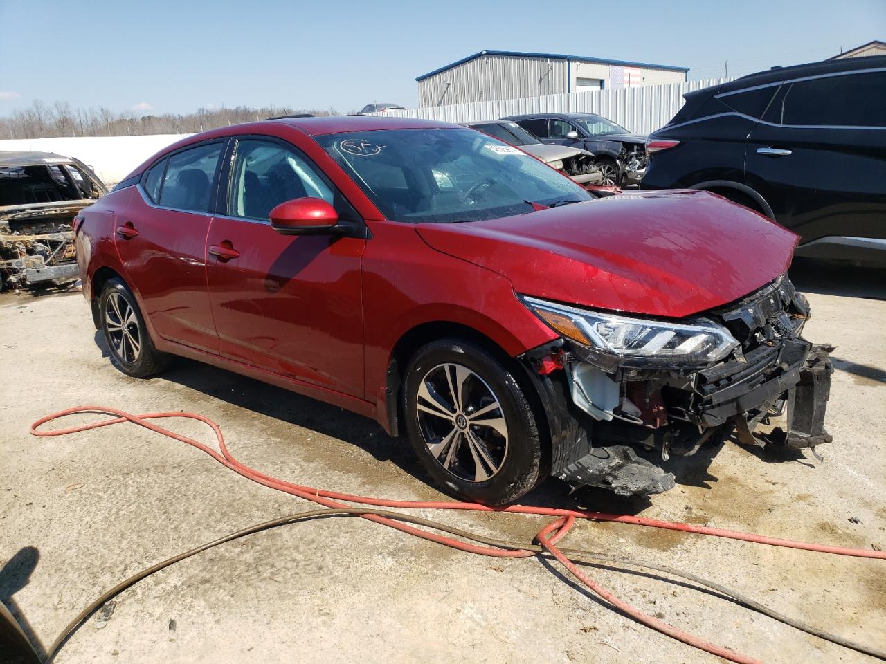 2020 Nissan Sentra Sv VIN: 3N1AB8CV2LY219785 Lot: 46685974