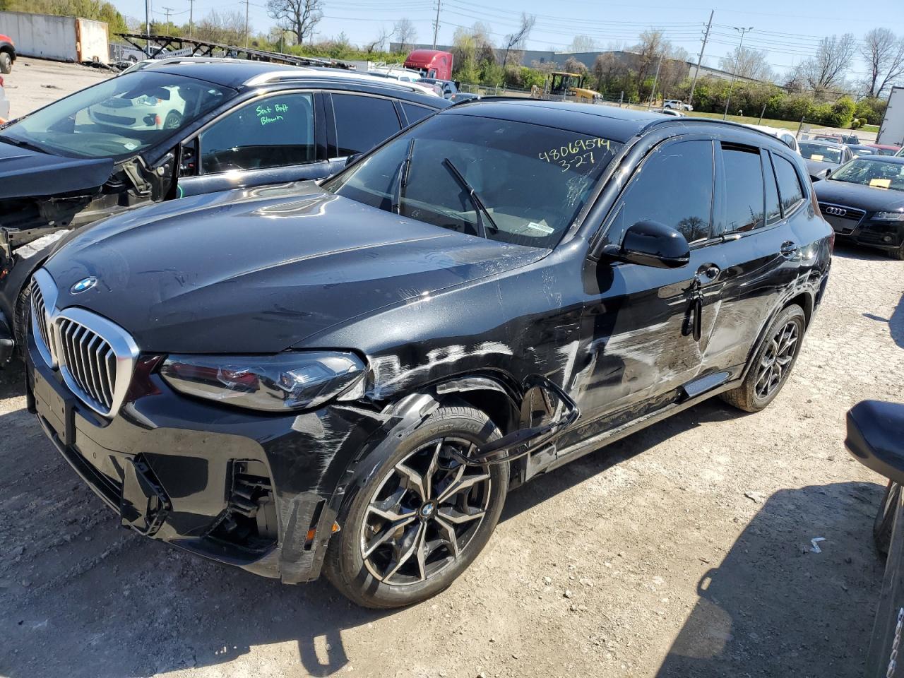 2022 BMW X3 xDrive30I VIN: 5UX53DP06N9M96658 Lot: 48069574