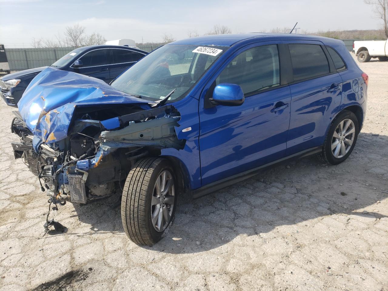 2015 Mitsubishi Outlander Sport Es VIN: 4A4AP3AU0FE006405 Lot: 46267234