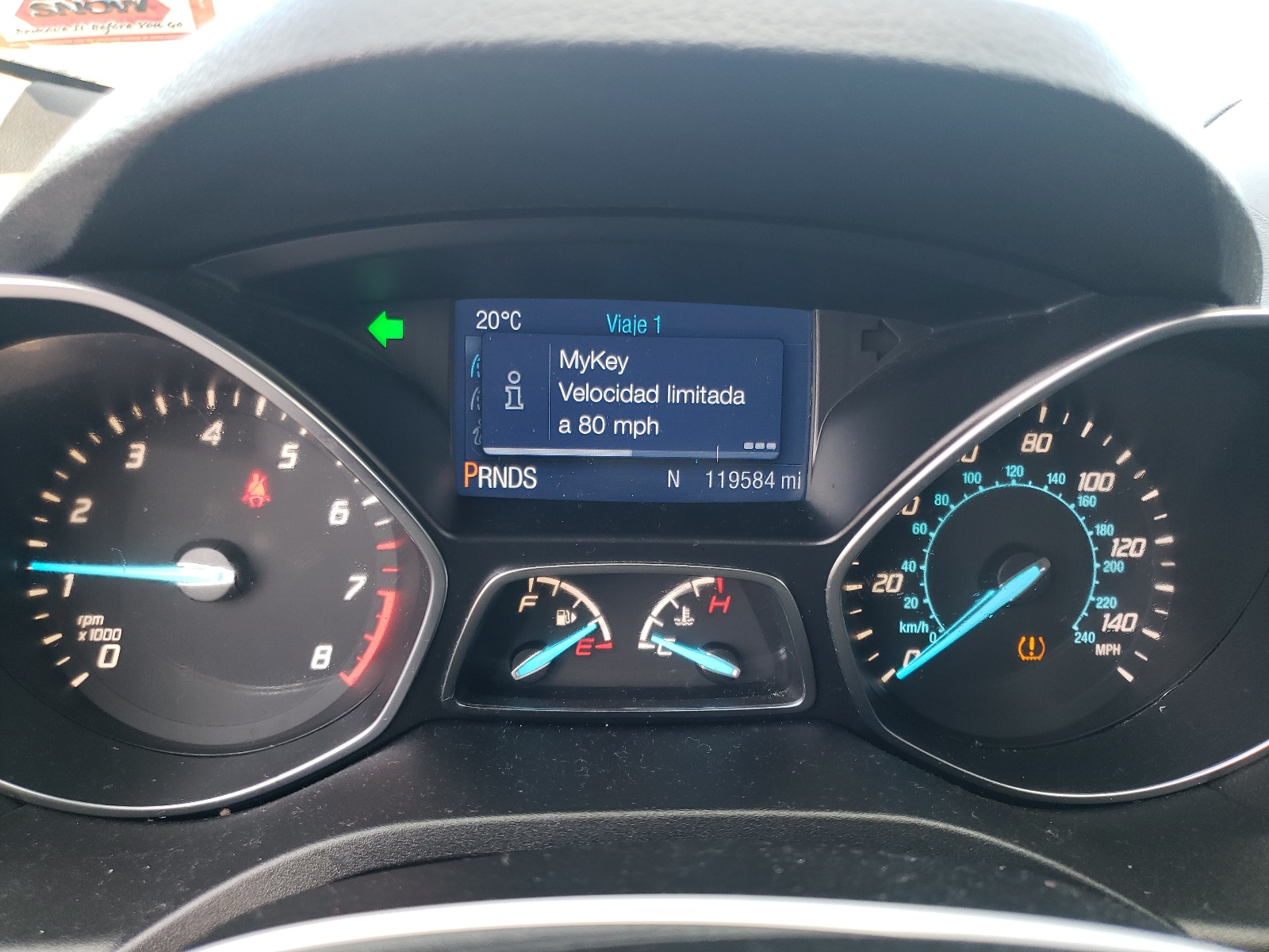 1FMCU0GX7EUD76615 2014 Ford Escape Se