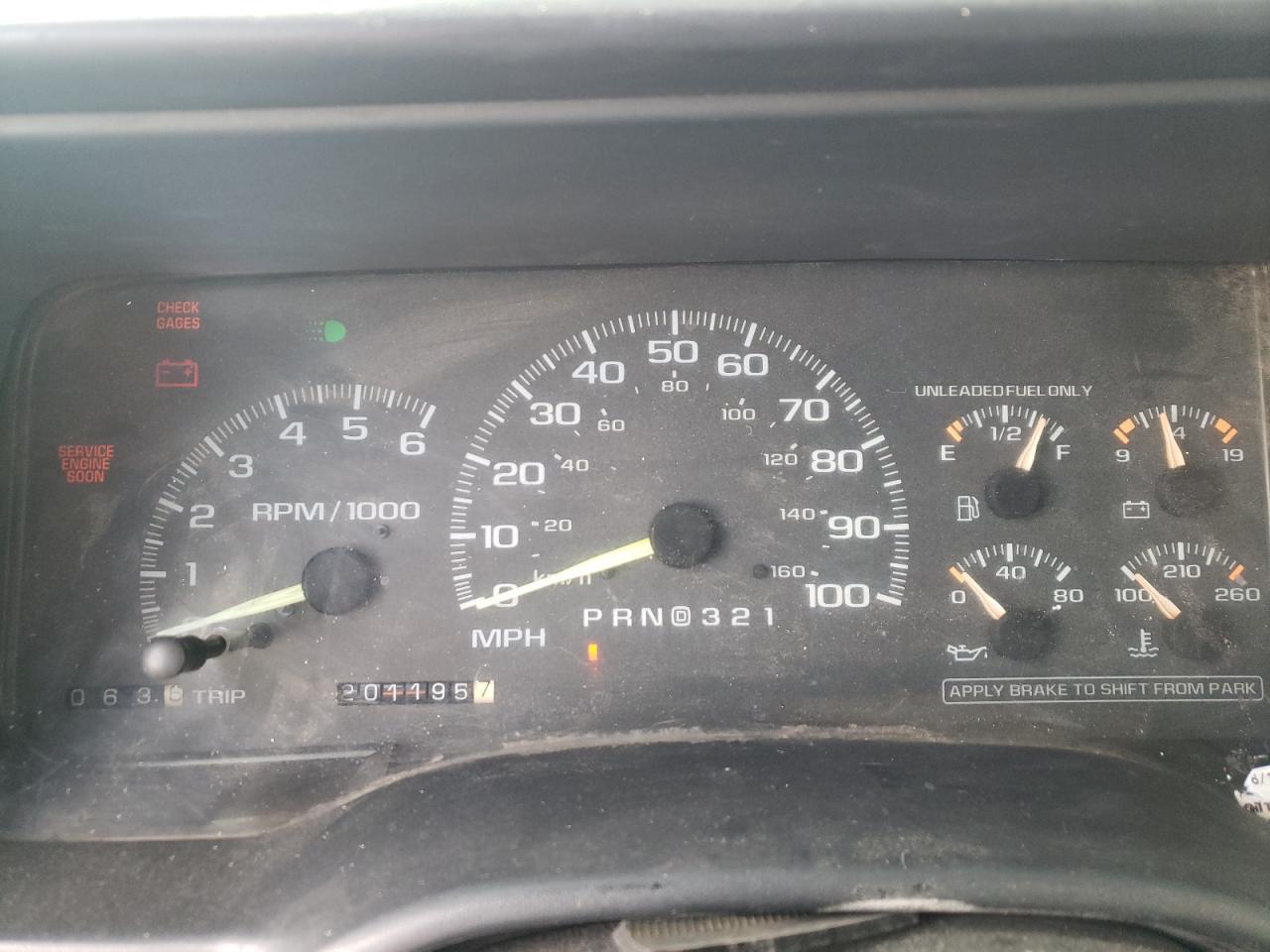 1GTEC14W7VZ525058 1997 GMC Sierra C1500