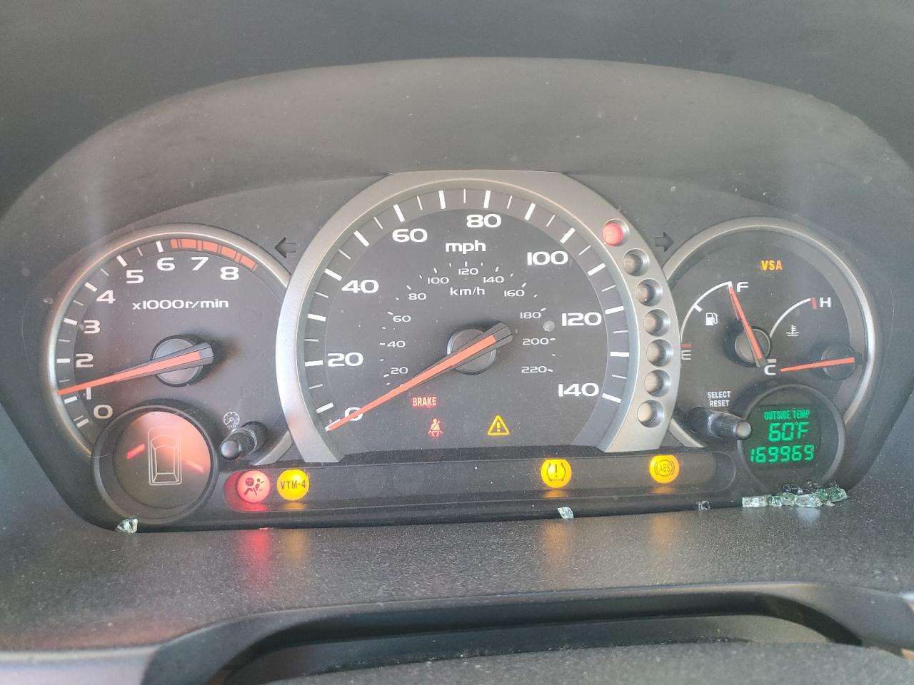 2005 Honda Pilot Exl VIN: 2HKYF18595H510476 Lot: 47238944