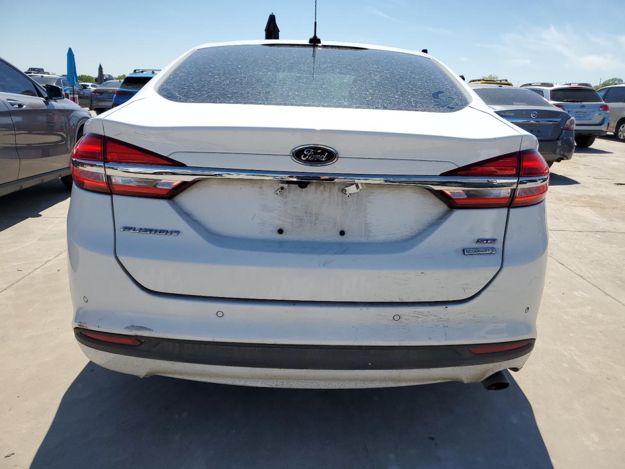 2017 Ford Fusion Se VIN: 3FA6P0HD9HR123732 Lot: 59308134