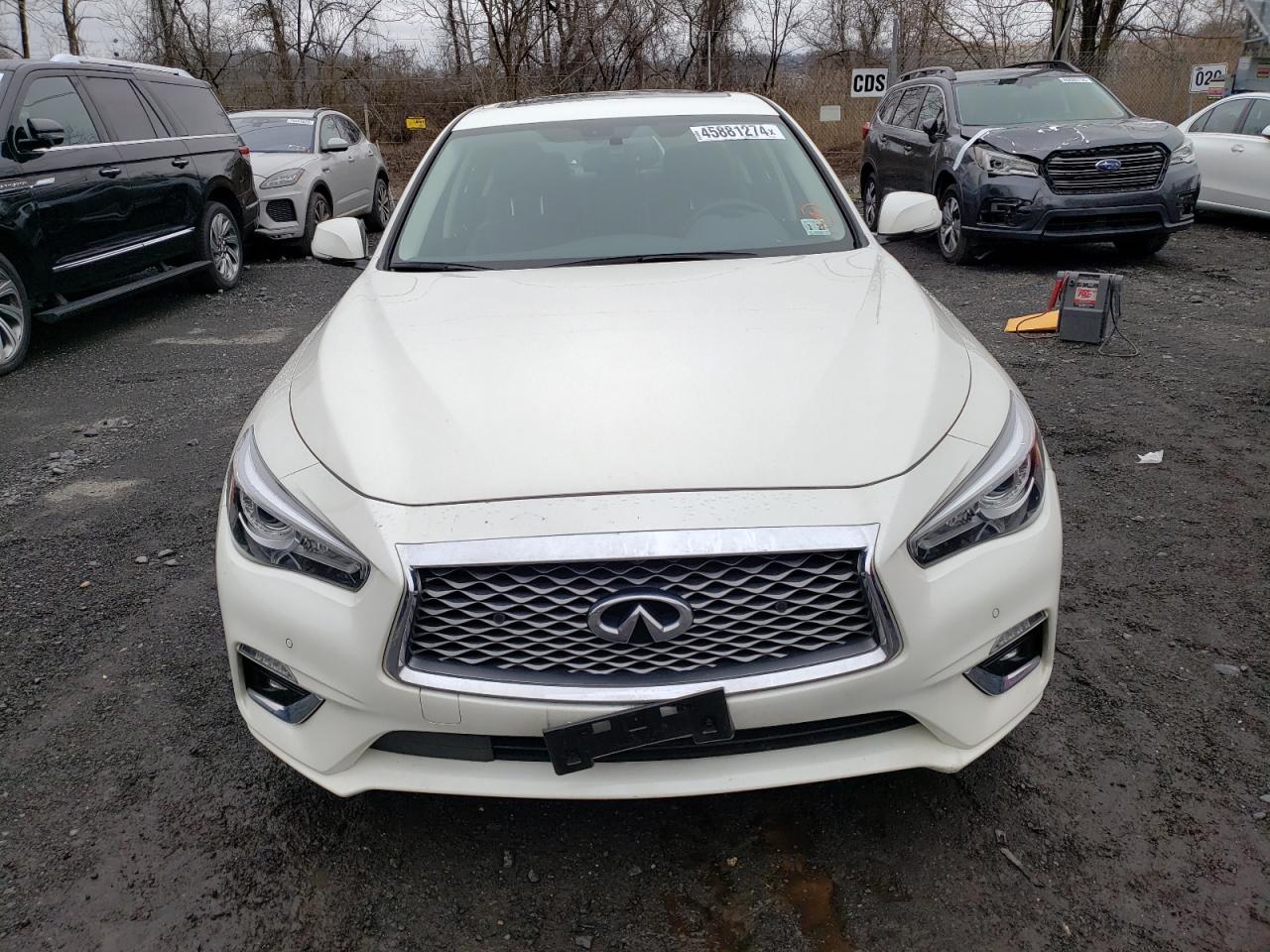 2022 Infiniti Q50 Luxe VIN: JN1EV7BR5NM341098 Lot: 45881274