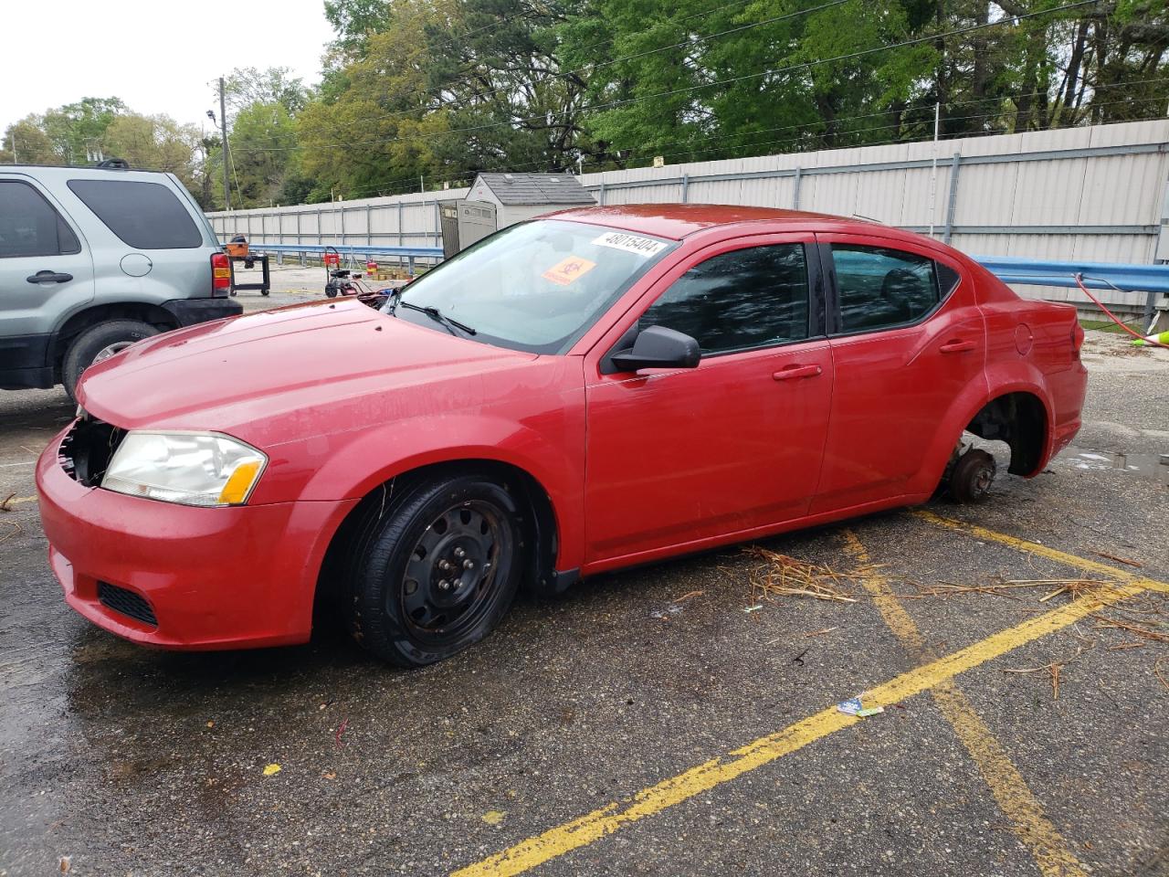 2014 Dodge Avenger Se VIN: 1C3CDZAB0EN107151 Lot: 48015404