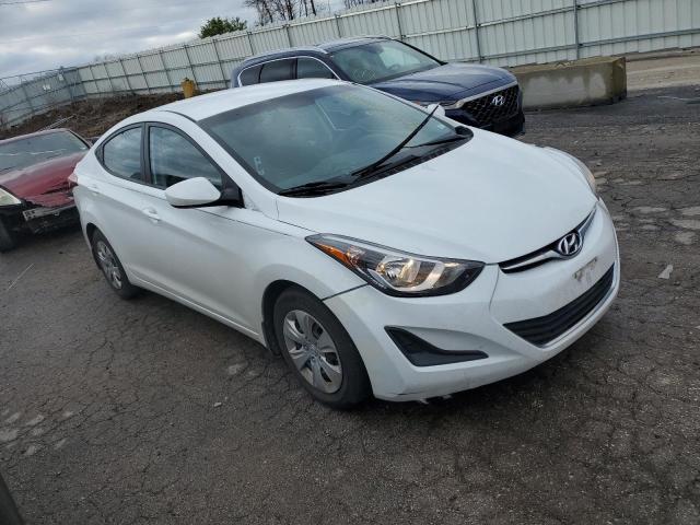  HYUNDAI ELANTRA 2016 Білий