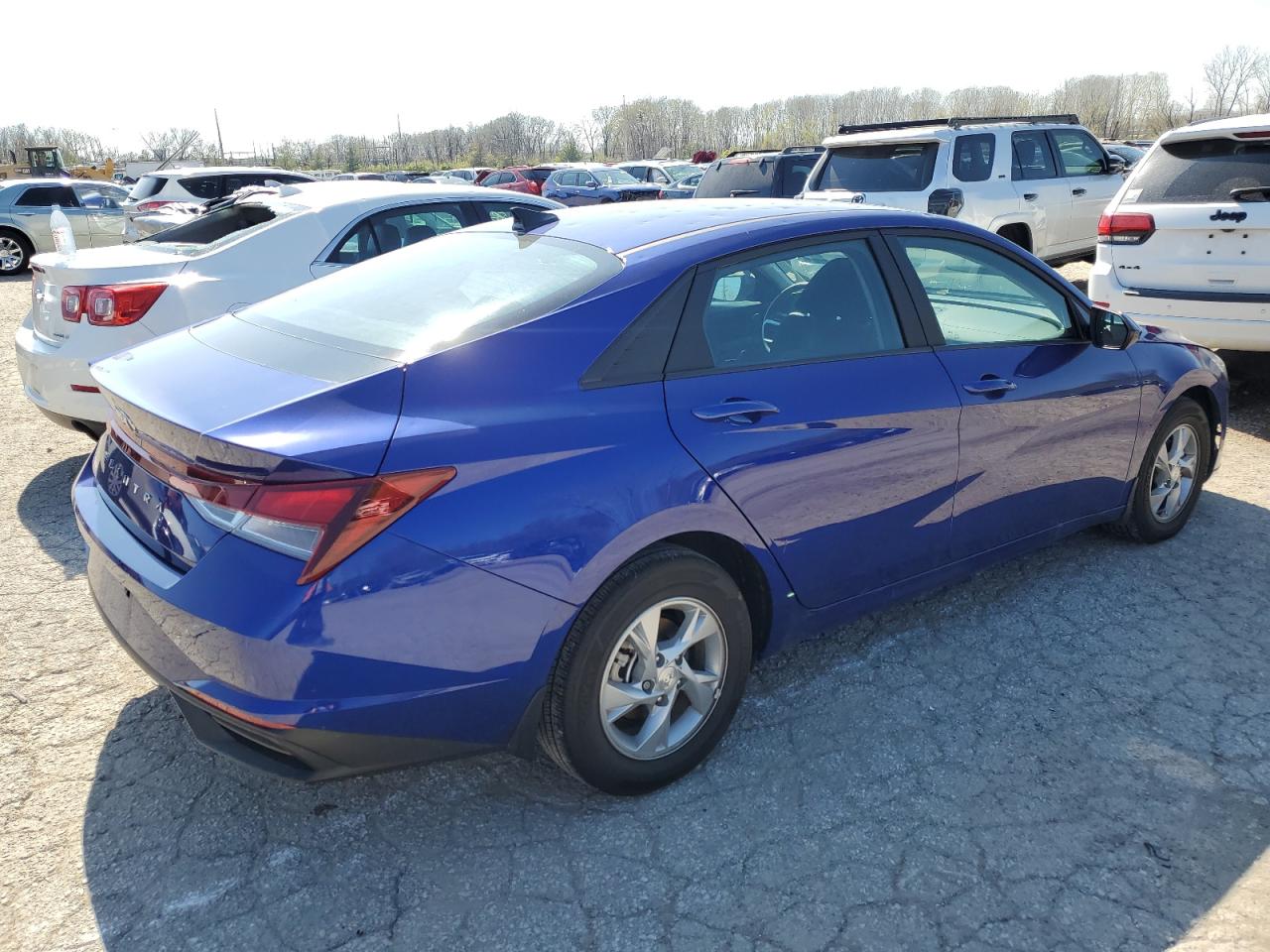 2022 Hyundai Elantra Se VIN: KMHLL4AG1NU364544 Lot: 48166634