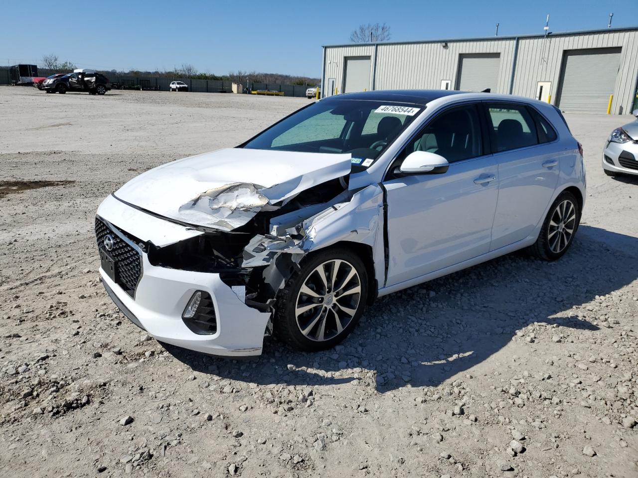 2018 Hyundai Elantra Gt VIN: KMHH35LE9JU023121 Lot: 46768544