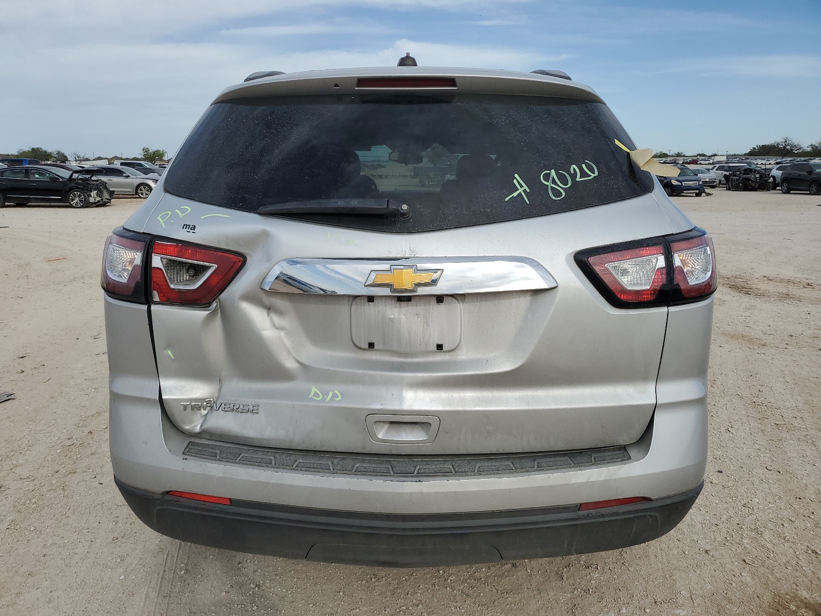 1GNKRFKD9HJ138666 2017 Chevrolet Traverse Ls