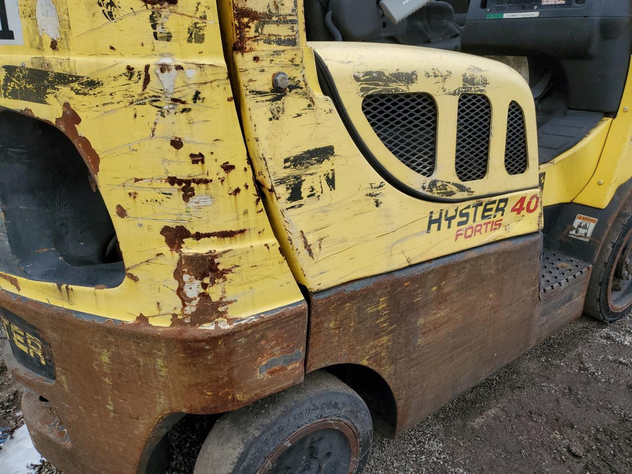 F187V10164E 2007 Hyst Forklift