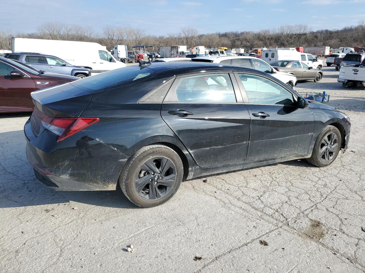 2023 Hyundai Elantra Sel VIN: 5NPLM4AGXPH113441 Lot: 44296474