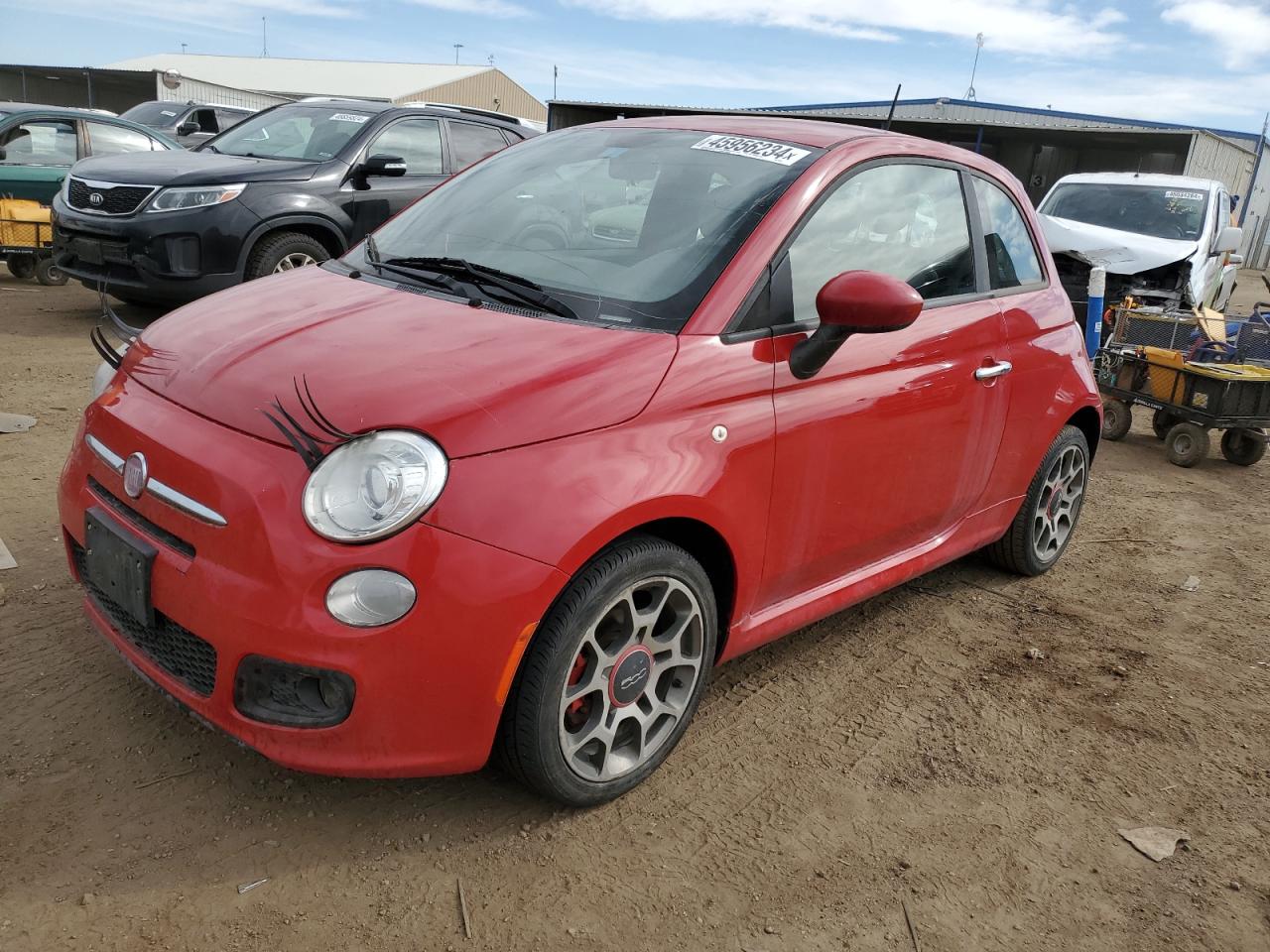 3C3CFFBR3CT344217 2012 Fiat 500 Sport 2012 Fiat 500 Sport VIN: 3C3CFFBR3CT344217 Lot: 45956234