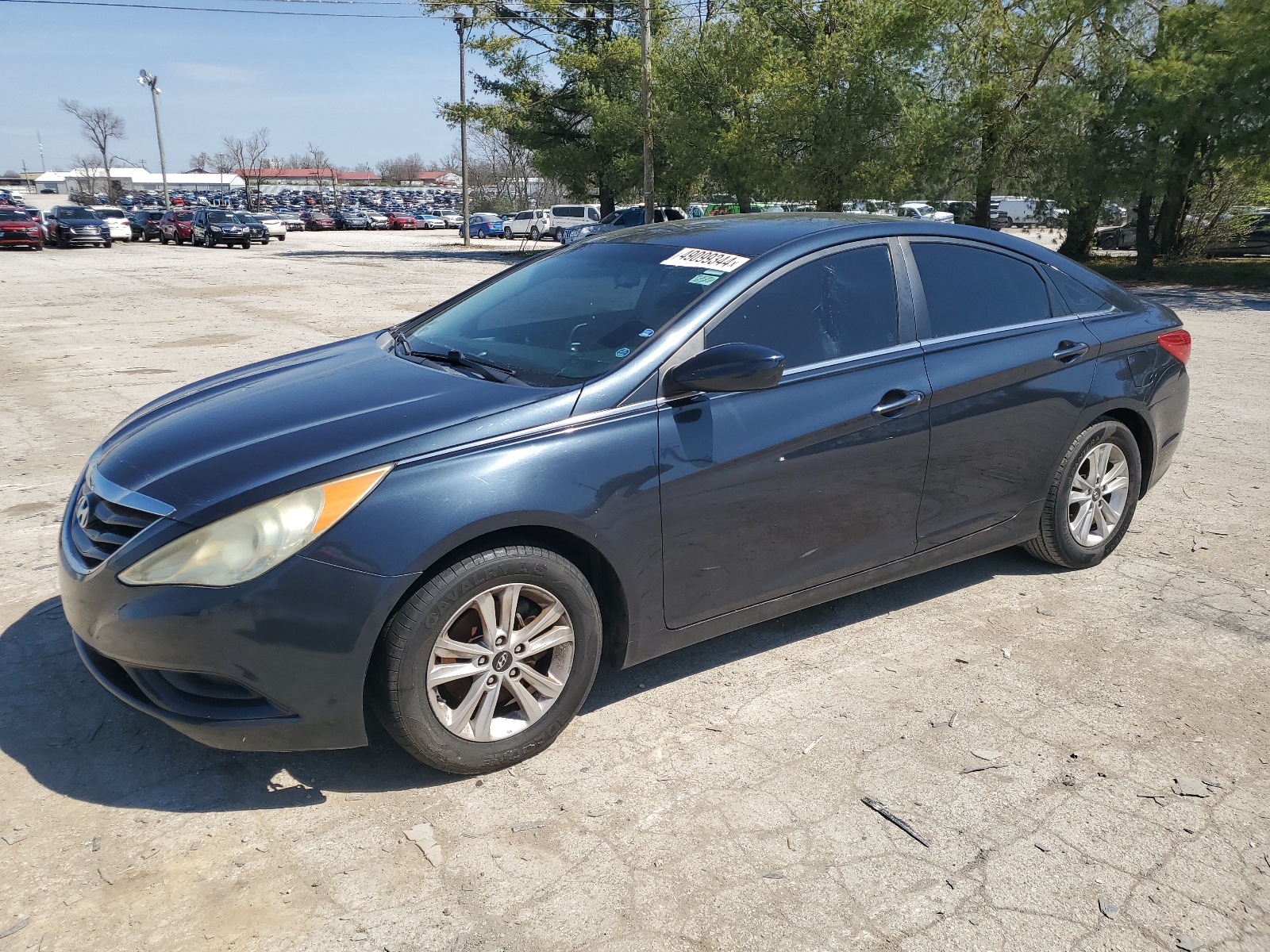 2013 Hyundai Sonata Gls vin: 5NPEB4AC3DH697513