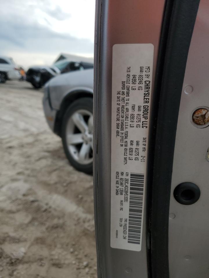 2011 Dodge Challenger VIN: 2B3CJ4DG3BH519391 Lot: 46699114