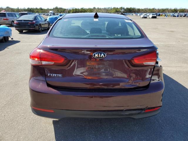  KIA FORTE 2017 Бургунди