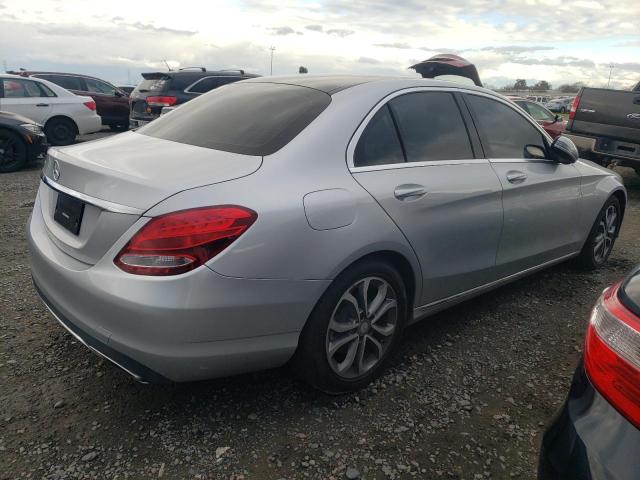  MERCEDES-BENZ C-CLASS 2016 Серебристый