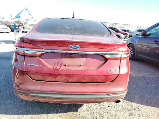  FORD FUSION 2018 Червоний