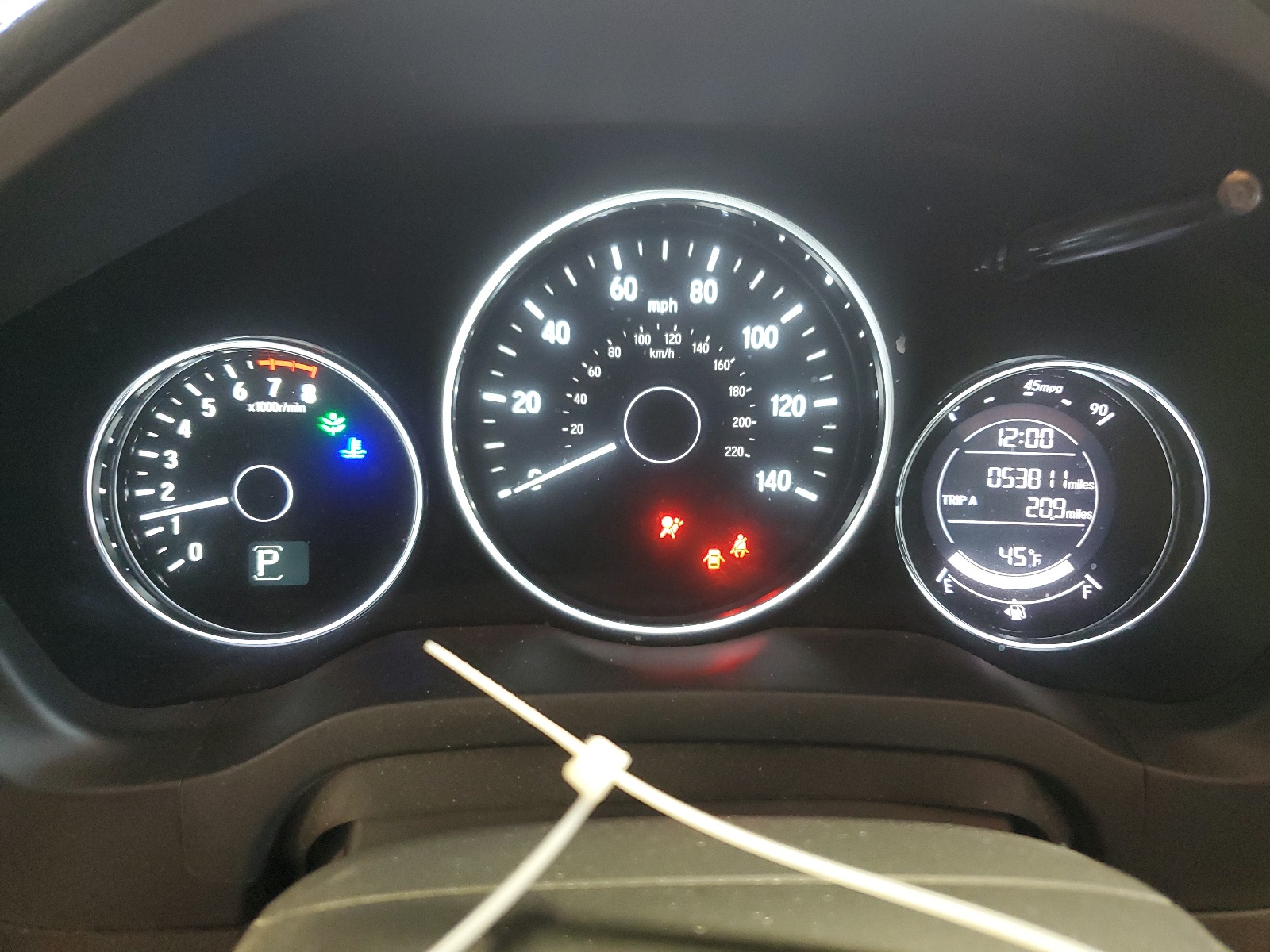 3CZRU6H79GM731690 2016 Honda Hr-V Exl