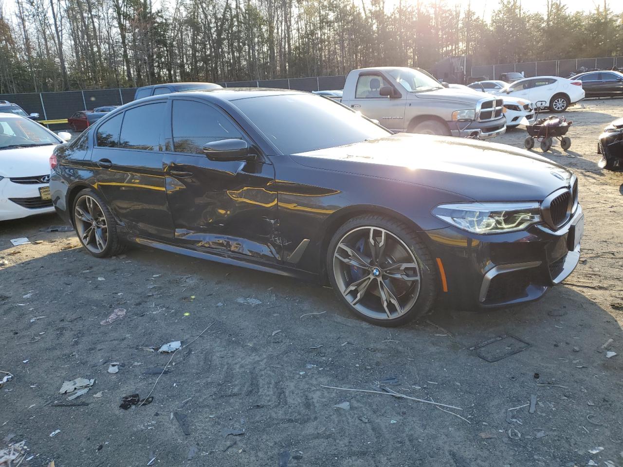 2019 BMW M550Xi VIN: WBAJB9C58KB464247 Lot: 46396444