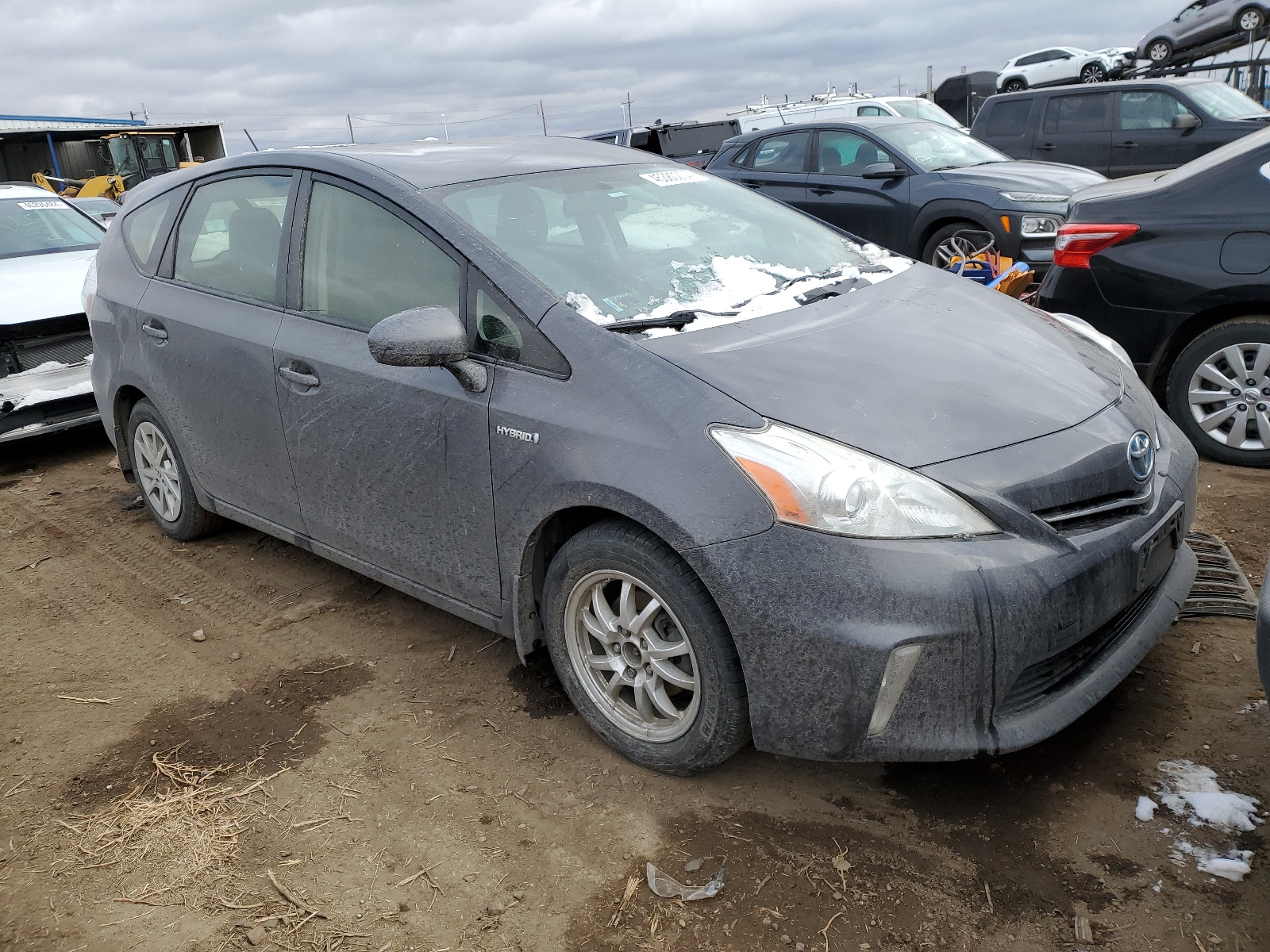 2014 Toyota Prius V vin: JTDZN3EU7EJ002383