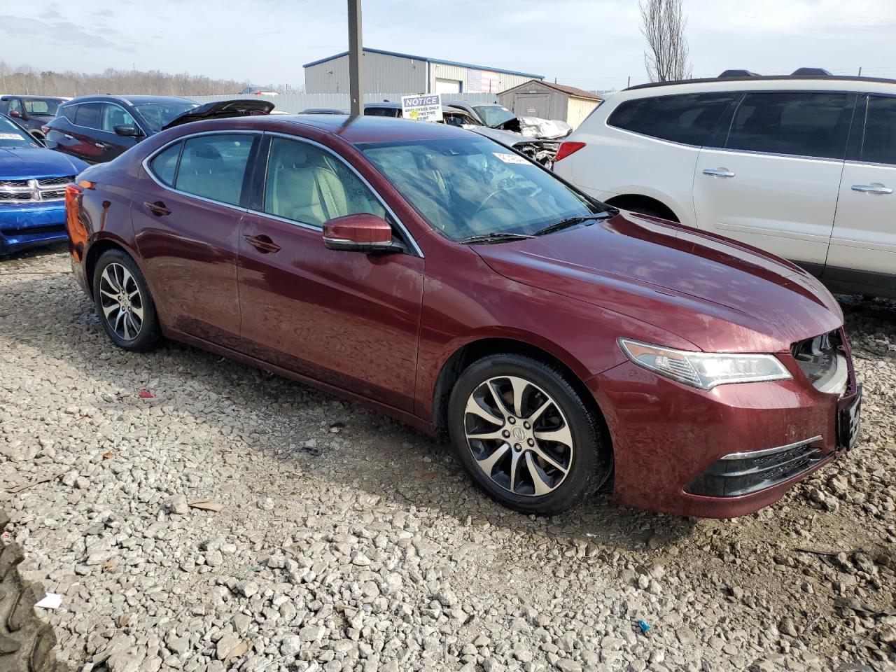 19UUB1F51FA029077 2015 Acura Tlx Tech