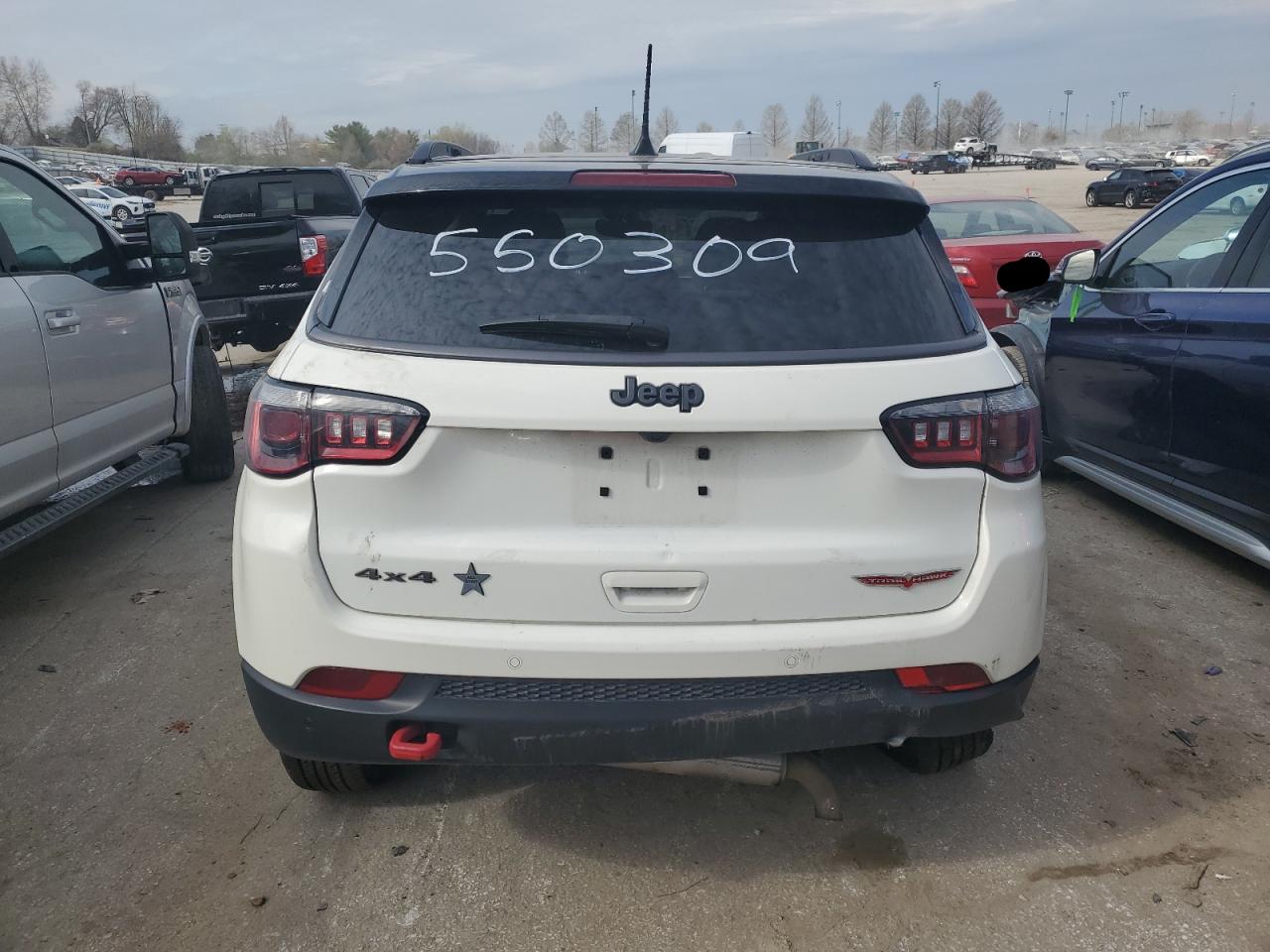 3C4NJDDB7MT550309 2021 Jeep Compass Trailhawk