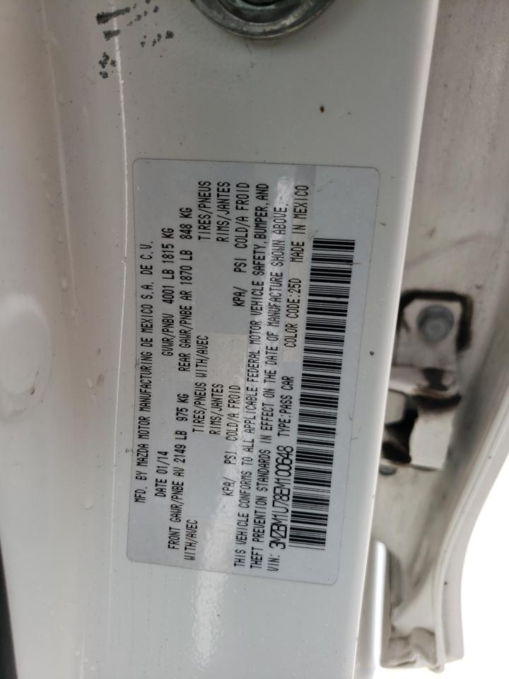 2014 Mazda 3 Sport VIN: 3MZBM1U78EM100648 Lot: 46080454