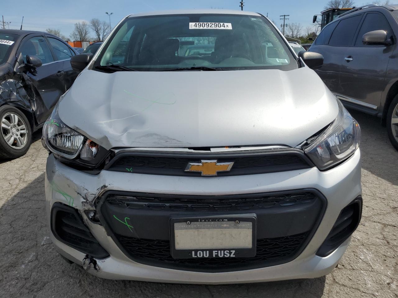 2017 Chevrolet Spark Ls VIN: KL8CB6SAXHC831587 Lot: 49092904